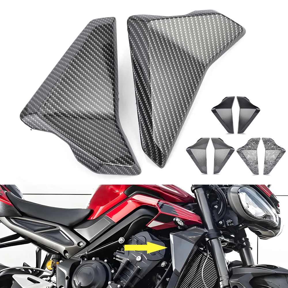 

Для Triumph Street Triple 765 R RS: Боковая панель радиатора, рама, обтекатель, кожух 765R 765RS 2023 2024 2025 2026