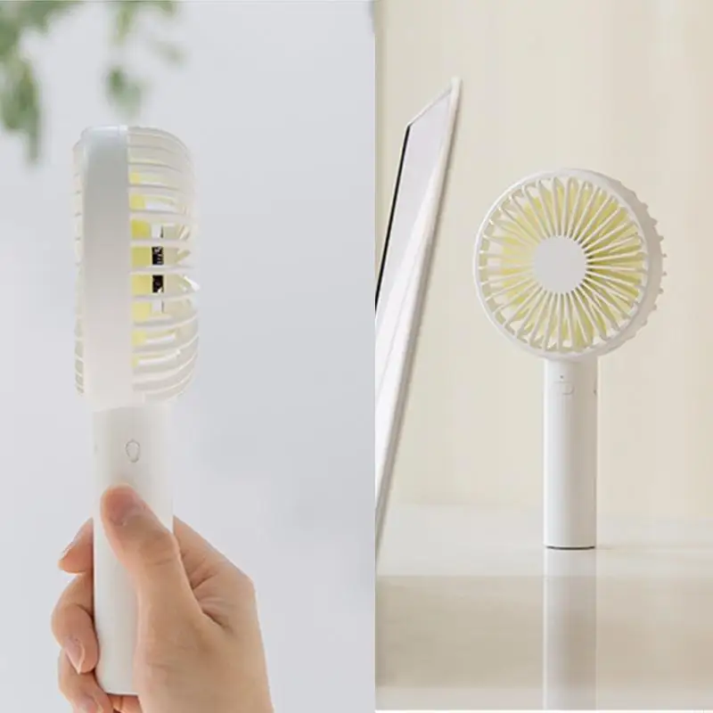 

SZ Mini USB Handheld Fan Base Electric Fan 3 Speed Personal Small Desktop Table Quiet USB Fan for Home Bedroom Office