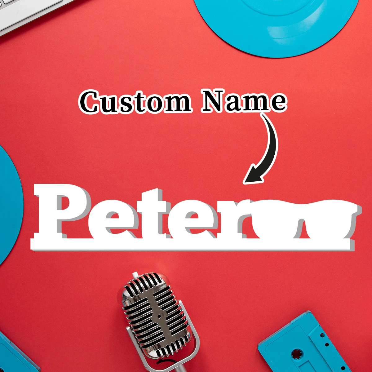 Personalized Plaque,Home Decor,PVC Ornament, Long Lasting,Christmas, Text Plaque,Desk Accent, DIY Paint, Perfect DIY Idea