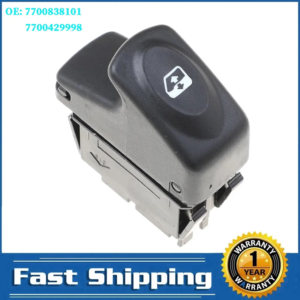 

7700838101 For Renault Clio Kangoo Megane Scenic Electric Power Window Control Switch Glass Lifter Button Car Parts 7700429998