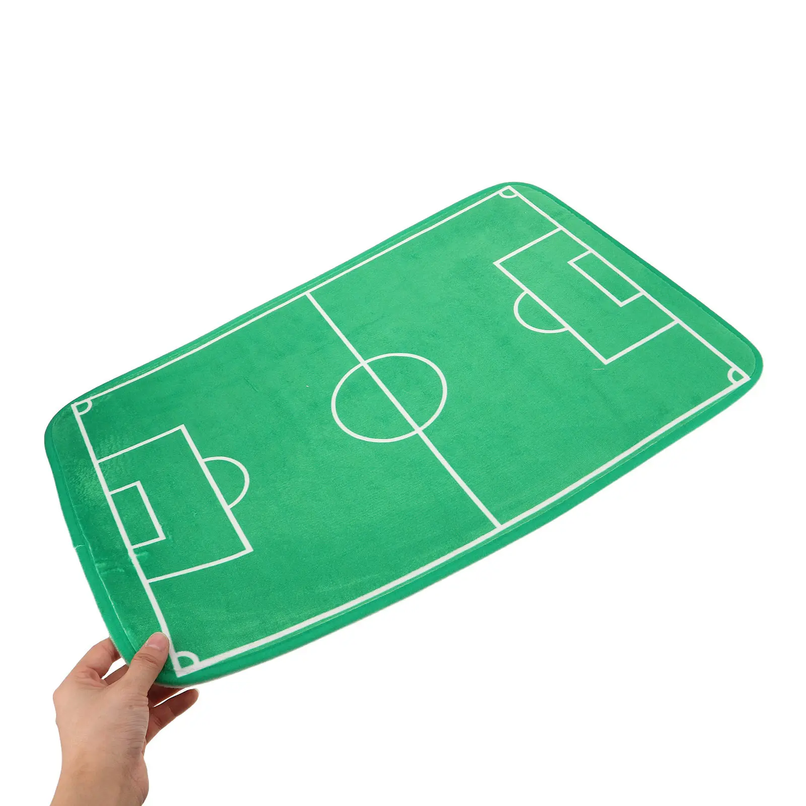 Tabletop Football Game Mat 40x60cm Interactive Soccer Flick Pad Realistic Football Field Replacement Accessory Family Party
