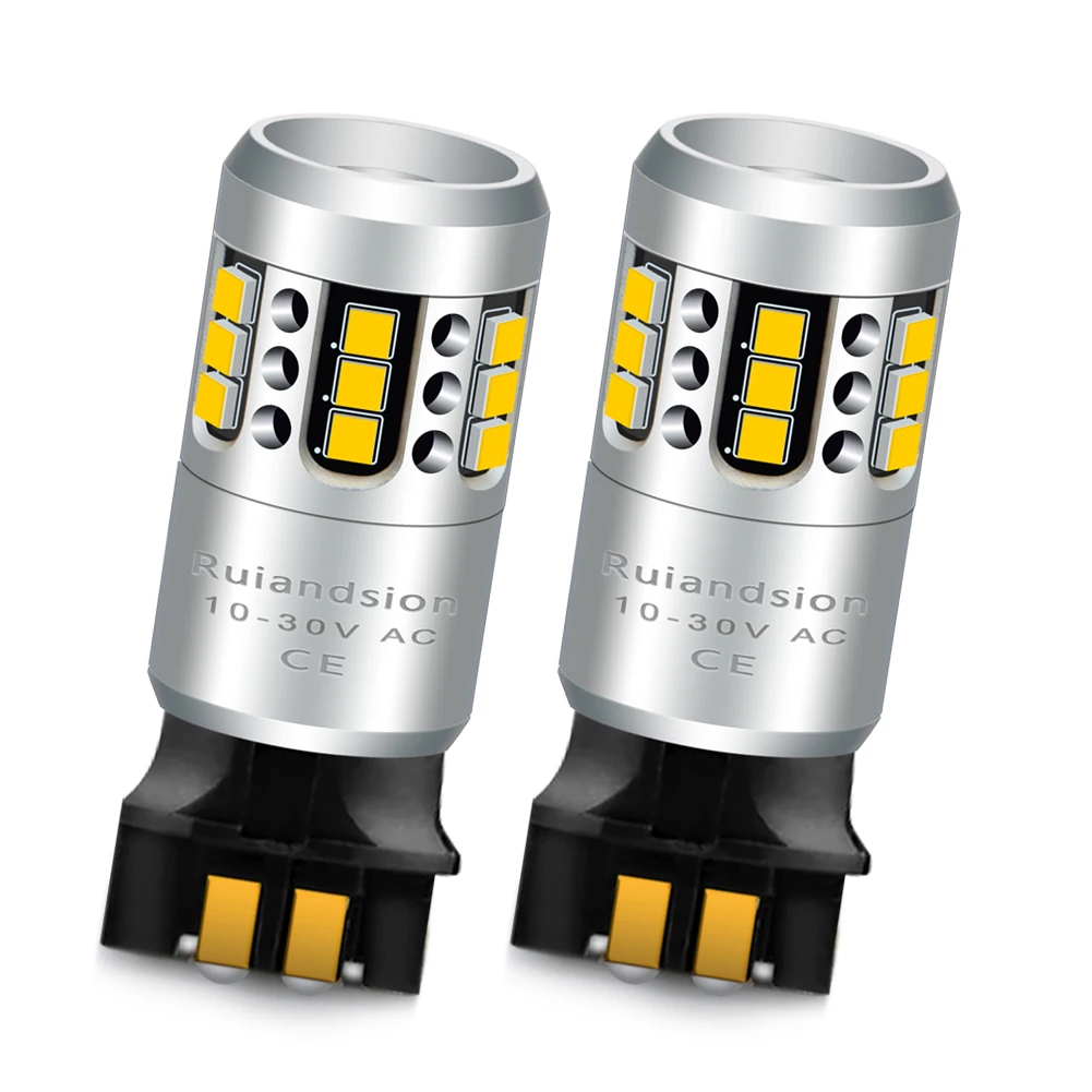 

2pcs Canbus PH16W PH19W PH24W PW24W PWY24W LED Bulbs 2020 LED 21SMD DRL Fog Lamps For Audi BMW Volkswagen Turn Signal Light