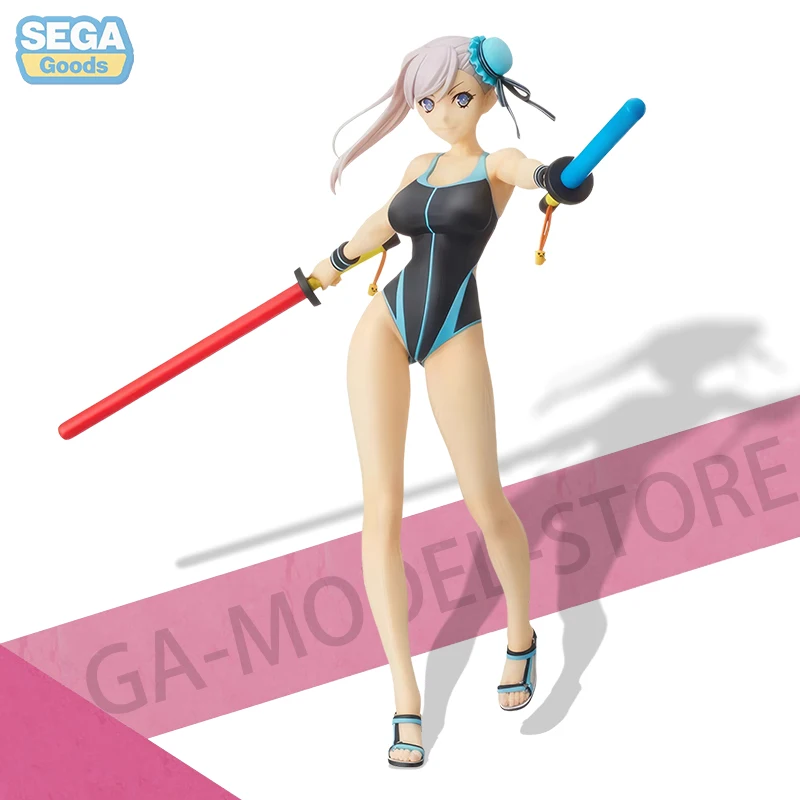 In Stock Genuine SEGA Anime Fate/Grand Order Berserker Musashi Miyamoto Super Premium Action Figure Collection Model Toy Gift