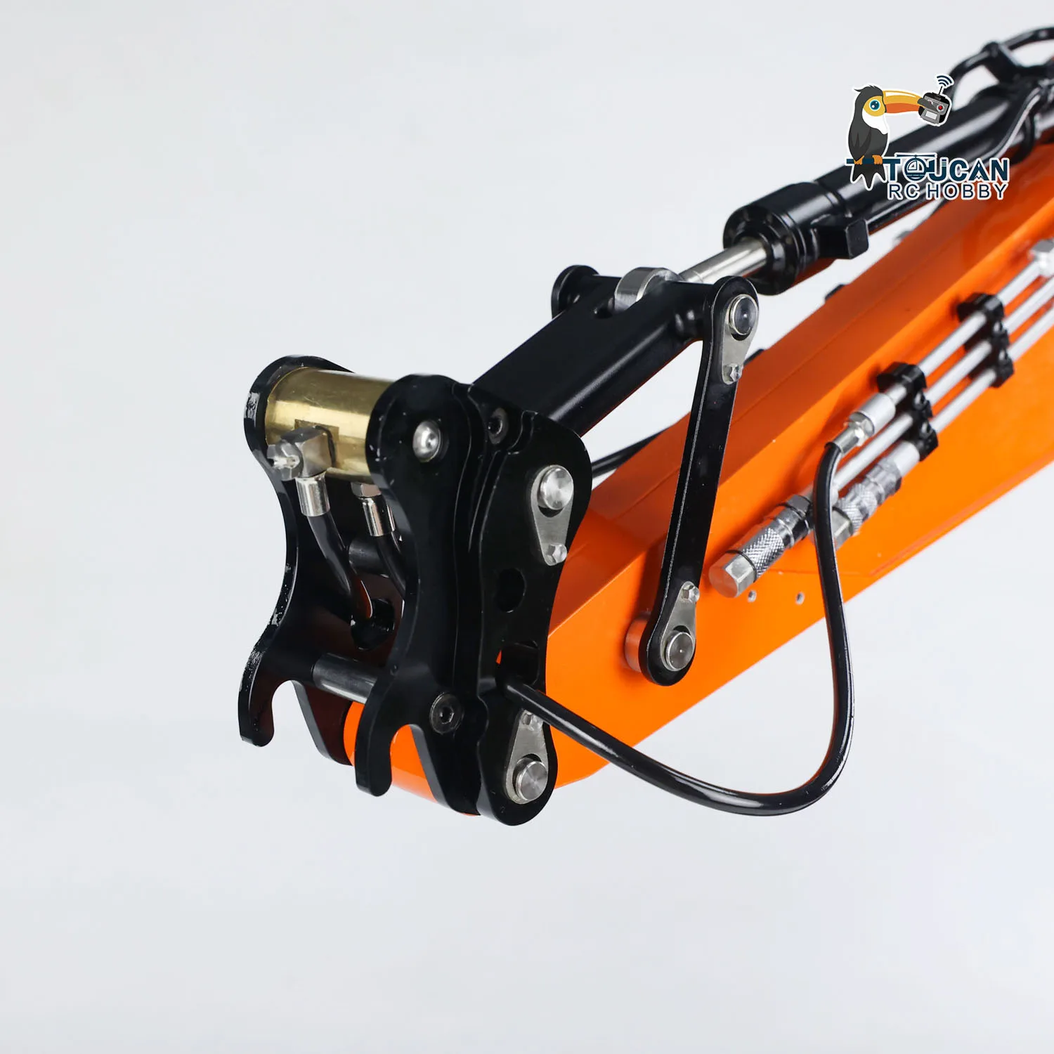 1/14 lesu aoue et26l metal hidráulico rc escavadeira rastreado rtr escavador pl18ev lite pintado montado luz som rc brinquedos modelo