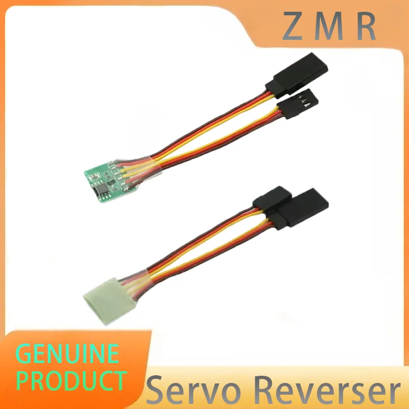 

Universal Servo Inverter Signal 4-6V / 3.6V-24V Steering Gear Reverser Low/High Voltage For RC Servo Airplane V-tail