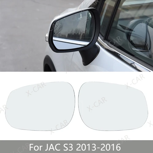 Con cristal de lente de espejo retrovisor lateral exterior calefactable para JAC S3 2013 2014 2015 2016