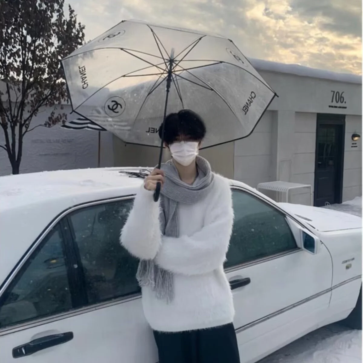 

Мужской свитер оверсайз с круглым вырезом, осенне-зимний, удобный, свободного кроя, с длинным рукавом, простой, для полных мужчин, топ Haome