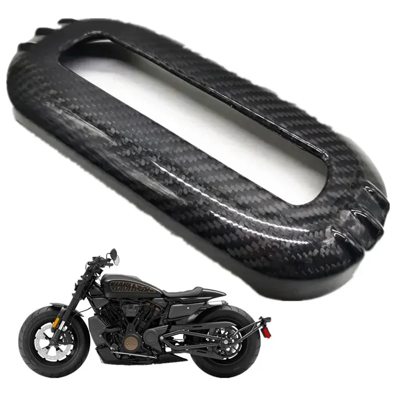 For Harley Sportster S 1250 RH1250S Motorbike Accessories Carbon Fiber Headlightsl Guard Protection Cover Sportster1250