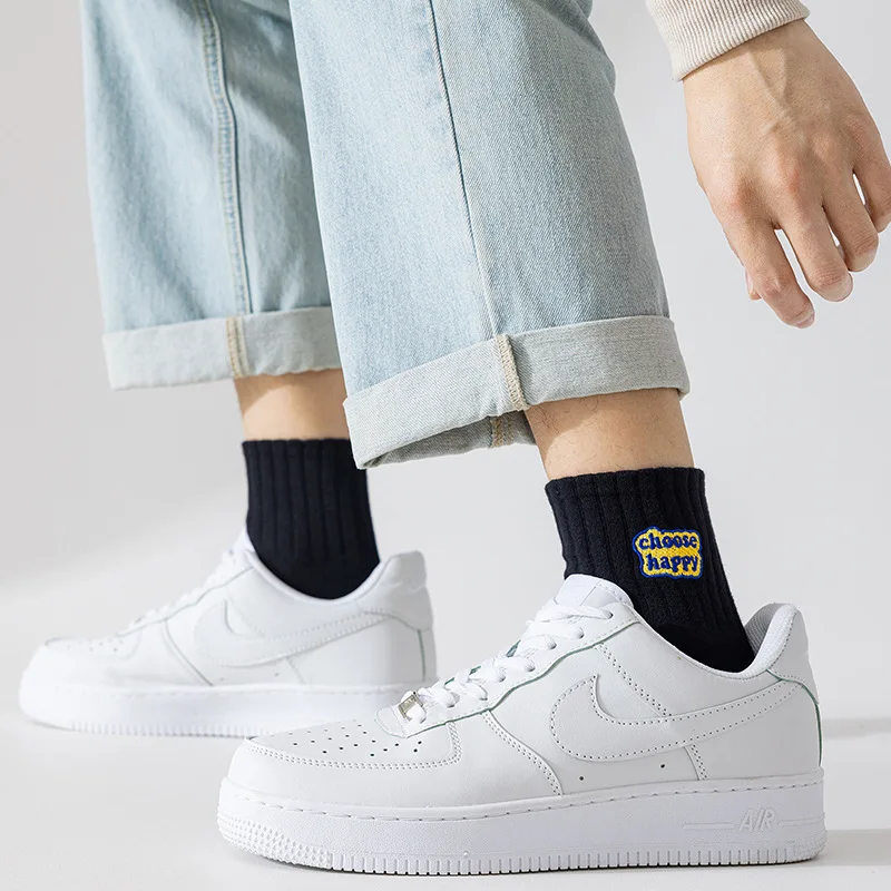 1/5 pares homens meias esportivas respiráveis cor sólida barco confortável algodão tornozelo meias masculinas atacado