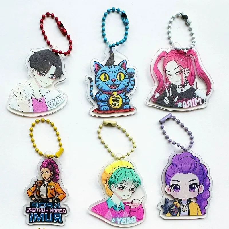 32er-Pack Acryl-Schlüsselanhänger Mystery Blind Bag Anime Kinder Geschenk Sammlerstück für Schulrucksack – Detail 7