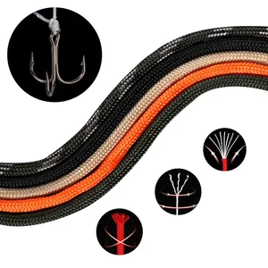 Militärtaktisches Fallschirmkabel, 550 Paracord, 7 Strang, Campingzubehör, Überleben im Freien, DIY -Armbandseil, 4 mm 8 Hauptdurchführungsverkäufe der Armee - №1