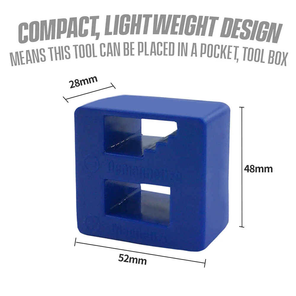 Precision Two-in-one Rapid Magnetization Degausser for Repair Screwdriver Hand Tools Rapid Magnetization Degaussing Machine Tool