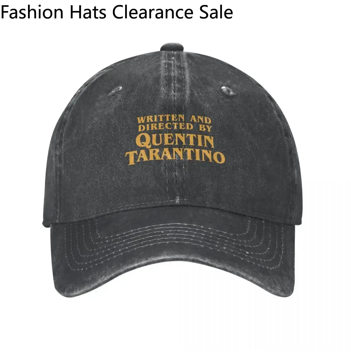 Written And Directed By Quentin Tarantino Film Django Kill Bill Baseball Cap Washed Headwear Activities Adjustable Fit Hats Cap