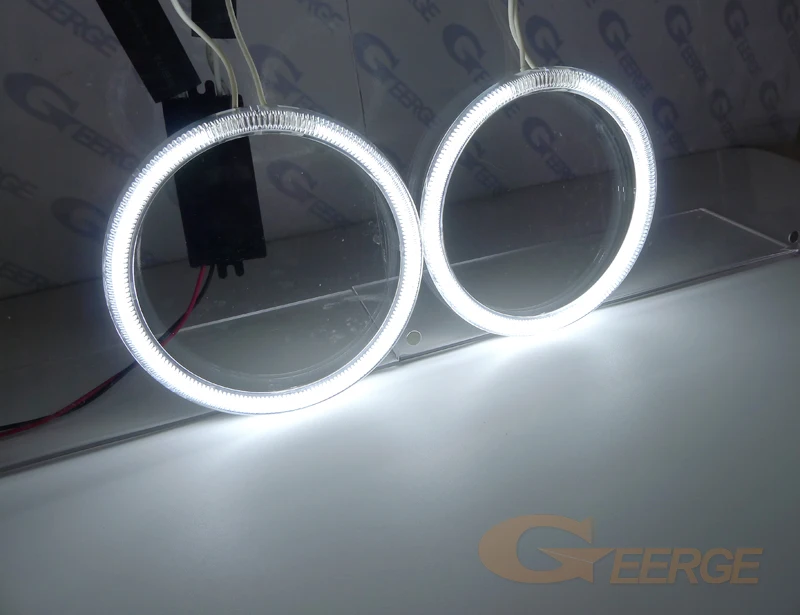 For Volvo C30 C70 2006 2007 2008 2009 Excellent Ultra Bright CCFL Angel Eyes Halo Rings Kit Car Accessories