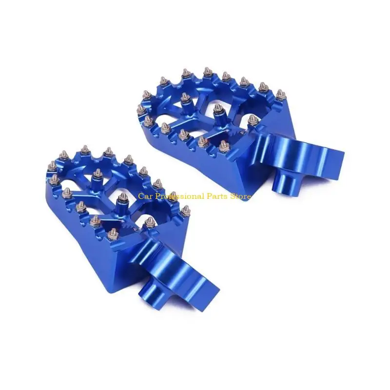 

R53D Footrest Pedal Foot Peg Motorcycle Accessories for YZ YZF 85 125 250 400 426 450F Aluminum Footpegs Red/Blue/Black
