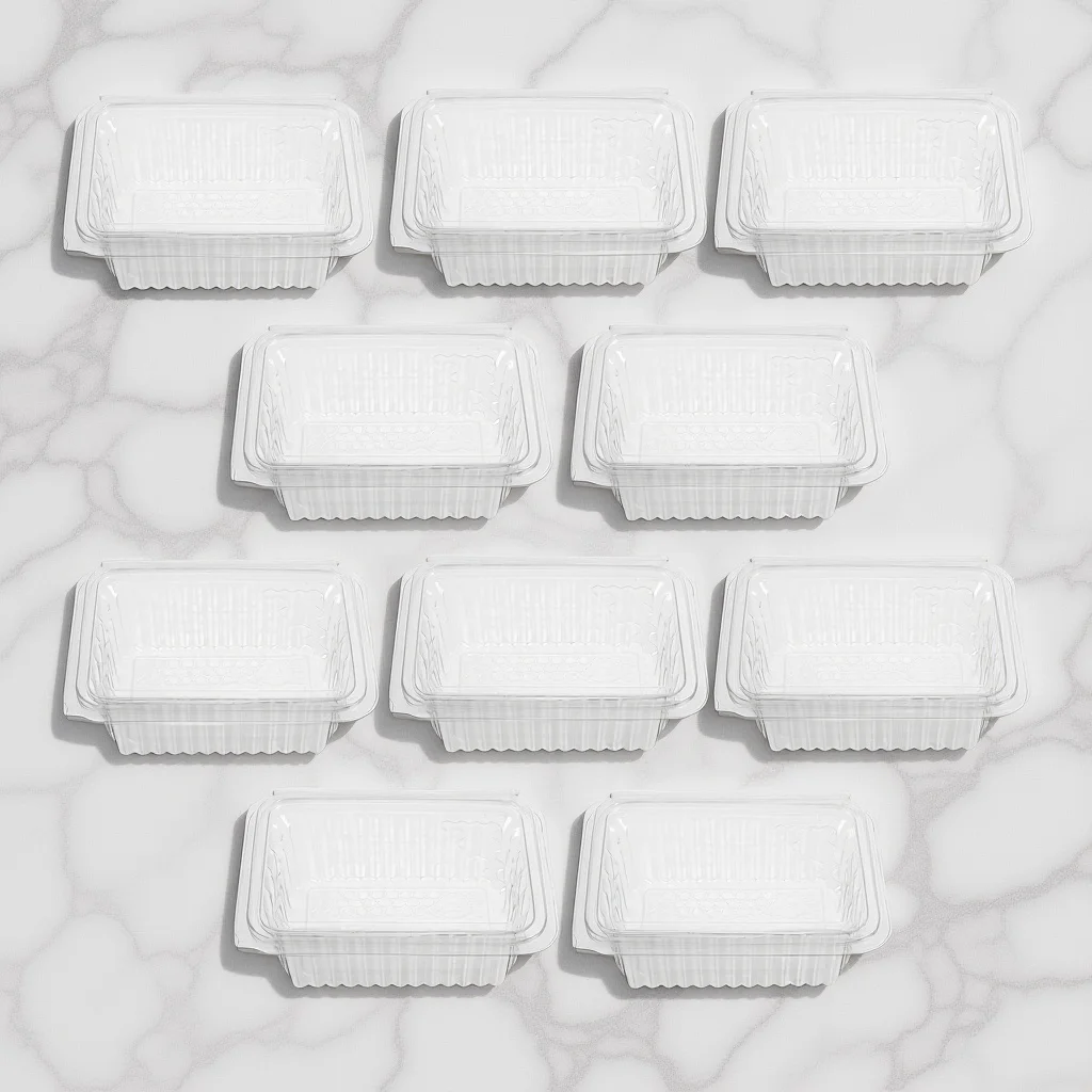 

10Pcs Honeycomb Box Clear Plastic Lid Honey Storage Box Small Honey Holder Keeper Beekeeping Accessories Beekeeping Supplies