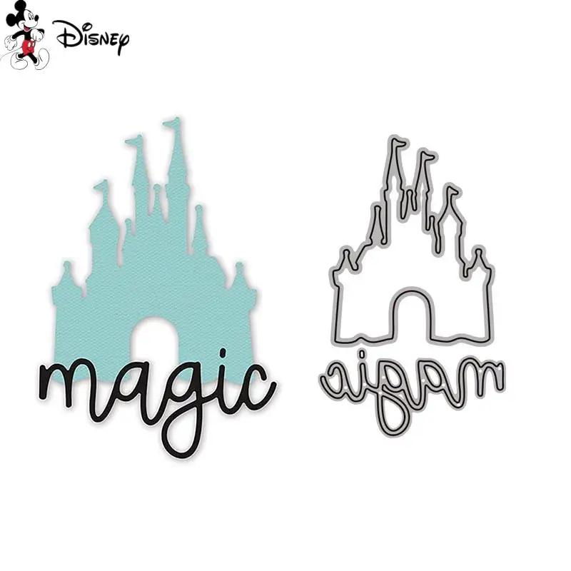 Disney Magic Castle Metal Cutting Dies Diecut for DIY Scrapbooking Embossing Paper Cards Crafts New Arrival 2022 Die Cut