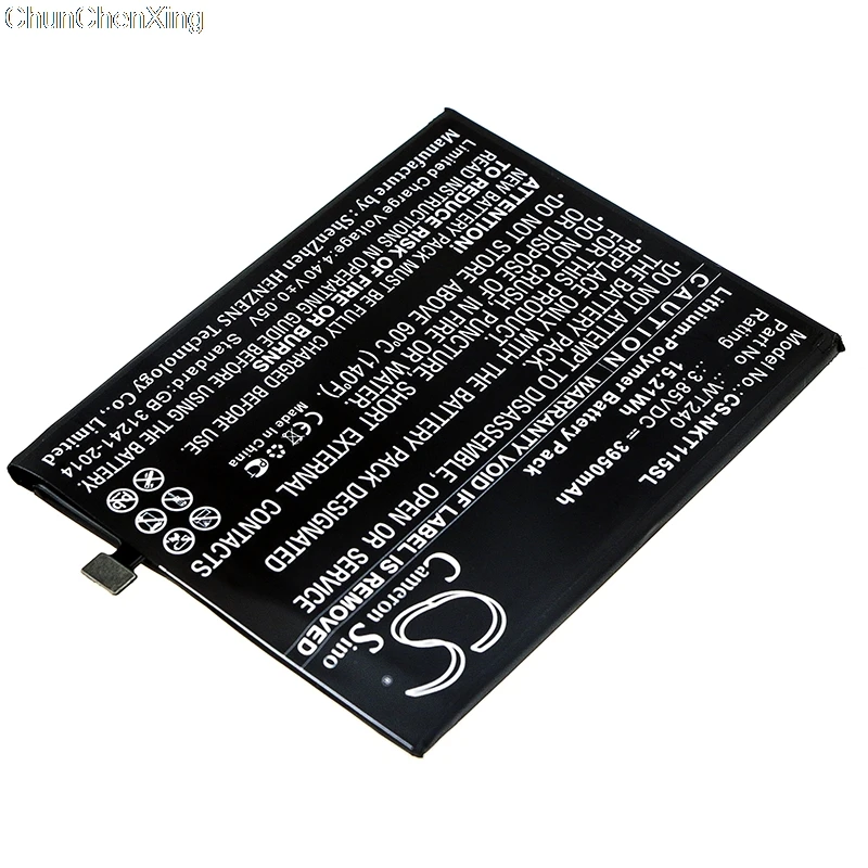 3950mAh Battery  for Nokia  3.2, TA-1154, TA-1156, TA-1159, TA-1161,TA-1164