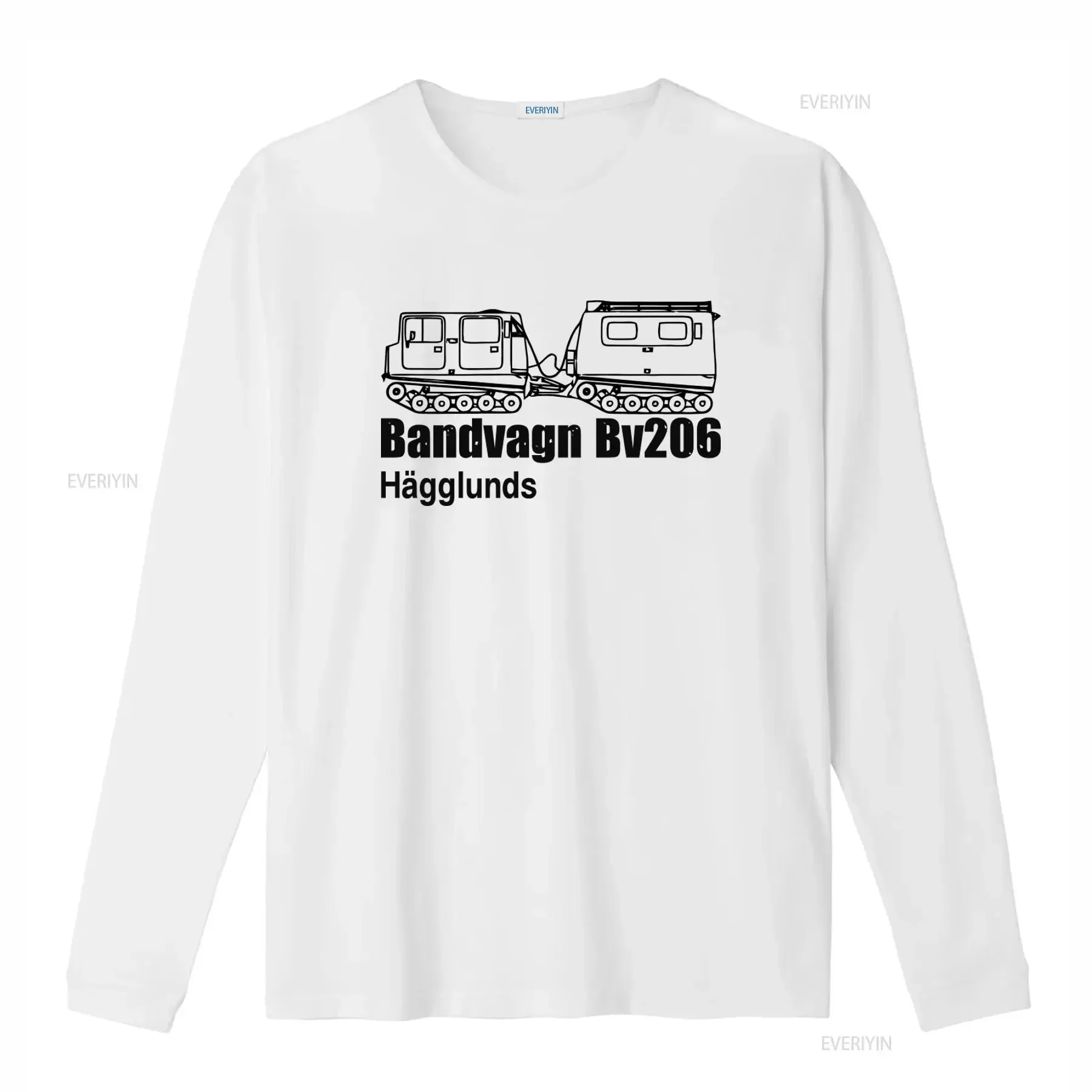 Bandvagn Bv206 Hägglunds Sweden Tanks Transport Swimmer Chains Print T Shirt for  vintage Washed Breathable Stretched Versatile
