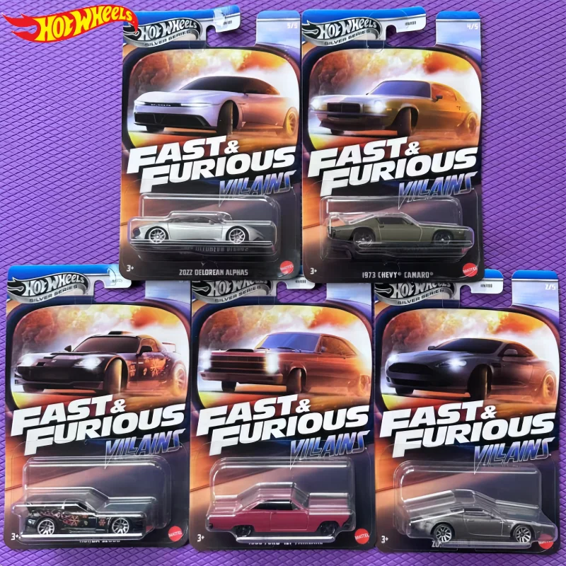 

New Hot Wheels 1/64 Car Model Fast & Furious J Series Ford Honda Hnr88 Collection Alloy Car Model Ornament Birthday Gift