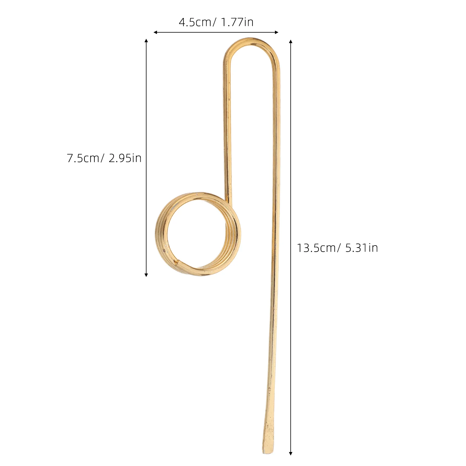 2pcs Metal Ring Bookmarks Premium Page Holders For Reading In Bed Office Home Use Lightweight Portable Book Holder Ring For Book