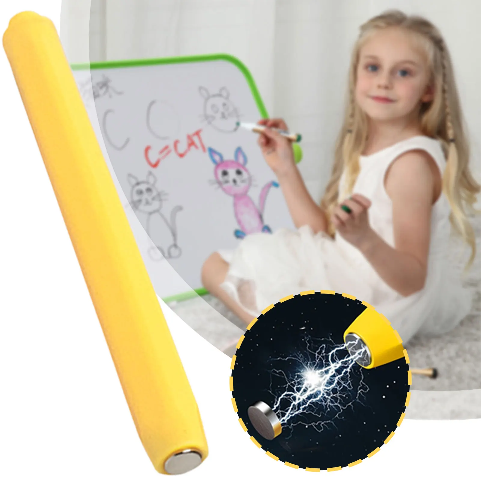 10pcs Magnetic Drawing Board Pens Multifunctional Lightweight Doodling Drawing Tool