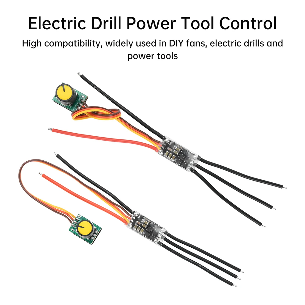 DIY Fan Modification 20-30A Bidirectional Brushless Electric Drill, Power Tool Control Module, Electronic Industrial Accessories