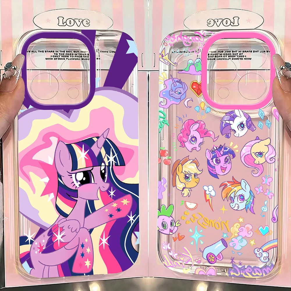 Cute Little Ponys Phone Case for Samsung Galaxy S26 S25 S24 S23 S22 S21 S20 FE Note20 Note10 Edge Plus Ultra Lite 5G Clear Cover