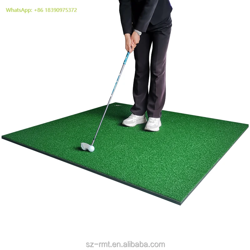 

Тренировочный коврик для гольфа Fiberbuilt, имитирующий газон, устойчивый к погодным условиям, для игры на открытом воздухе