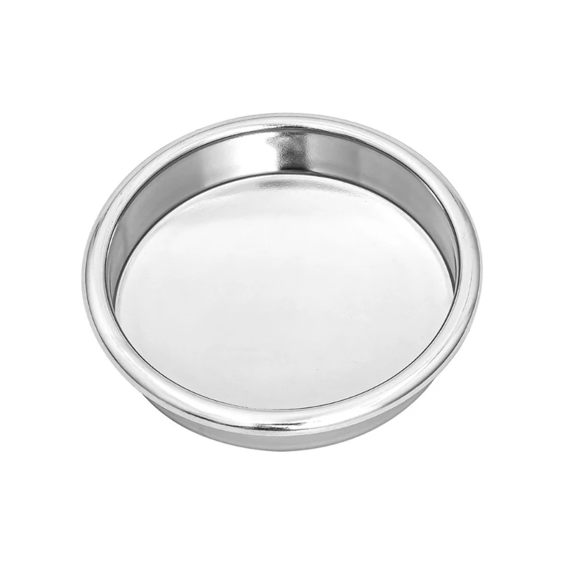 58mm 304 Stainless Steel Clean Cup Coffee Filter Blind Bowl Non-Pressurized Precisions Portafilter For Espresso Machines