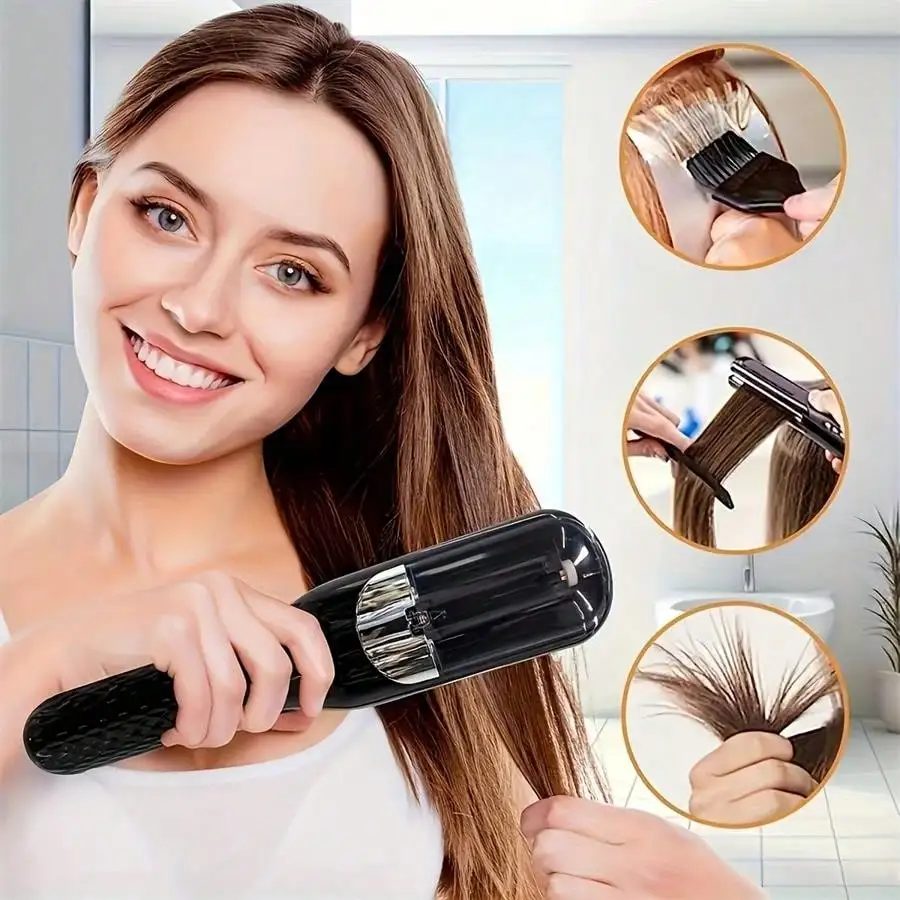 

Hair Ends Trimmer Split Remover Dry Damaged Barber Accessories Automatic Trim Split for Women Cordless Hair Cutting Machine