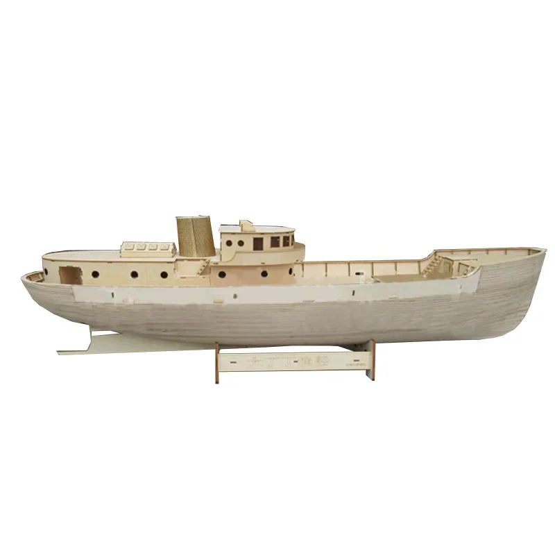 Wooden Ship Model Kit Sirius Fishing Boat Model Assembly Kit DIY Handmade Ship Model Toy Gift RC Wooden Ship Assembly Kit