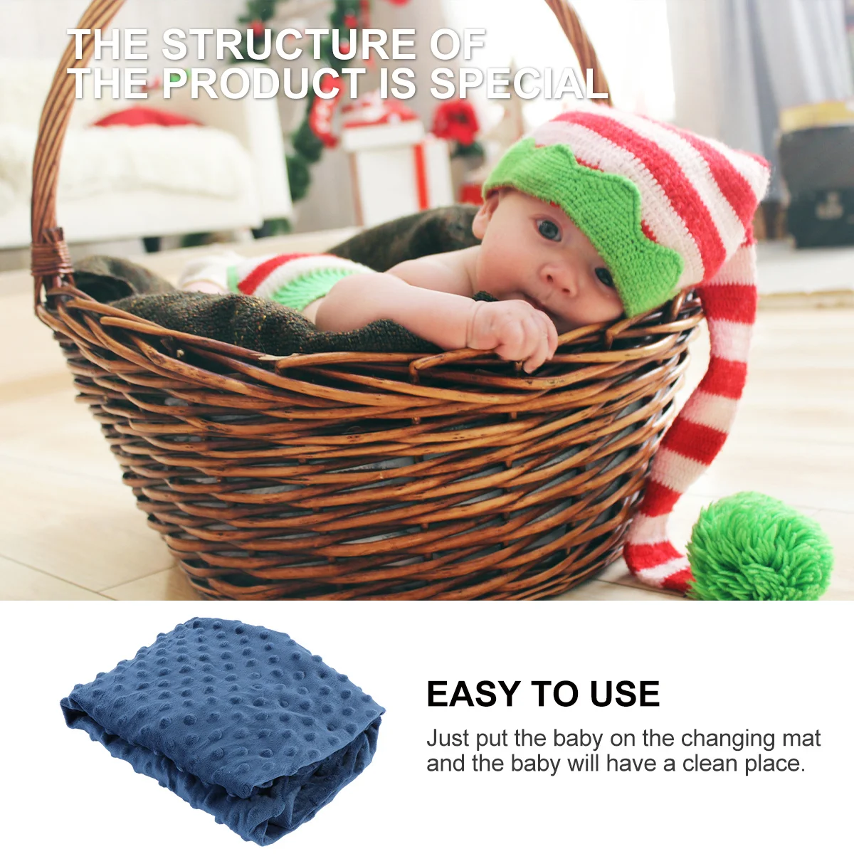 

Baby Changing Cover Reusable Breathable Cotton Cloth For Diaper Change Mat Infants Changing Diaper Liners Newborn Shower Gift