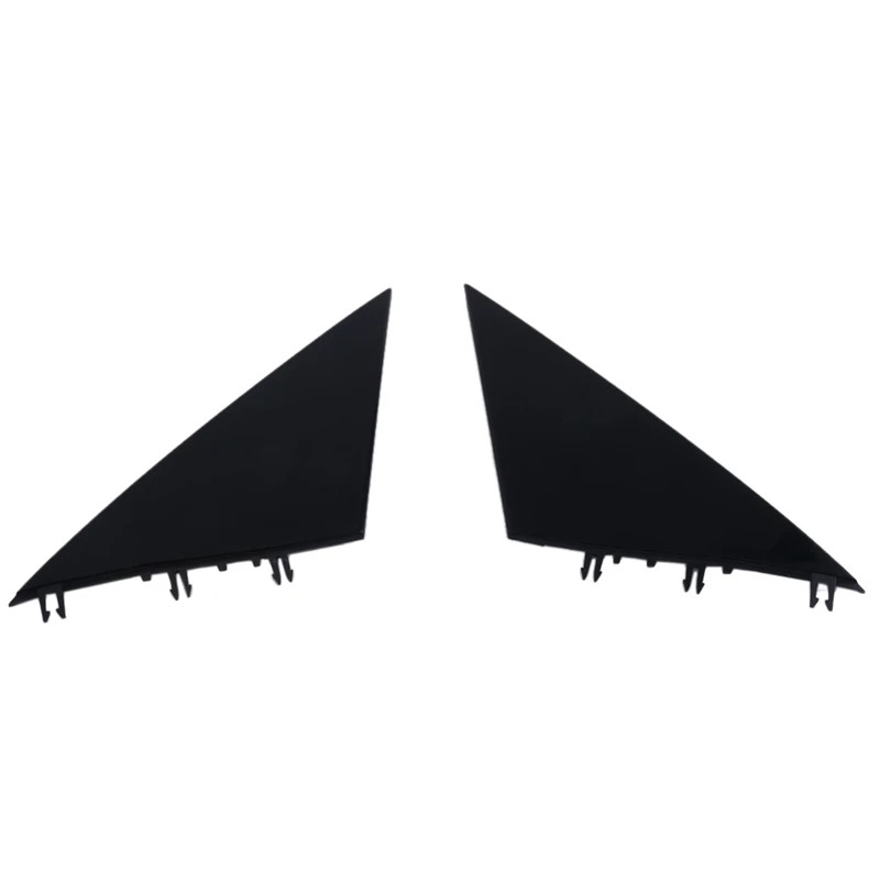 

1 Pair Car Triangle Trim Panel Exterior Mirror Triangle Trim Panel Black For Tesla Model Y