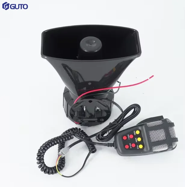 High Quality Smart Car Alarm System One Way DC 12V for Sedans/Vans/Trucks with Electric Handheld Microphone