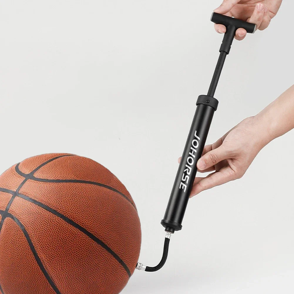 Ball Hand Pump Portable Basketball Air Pump Compact Football Inflator Multifunction for Basketball Football Volleyball