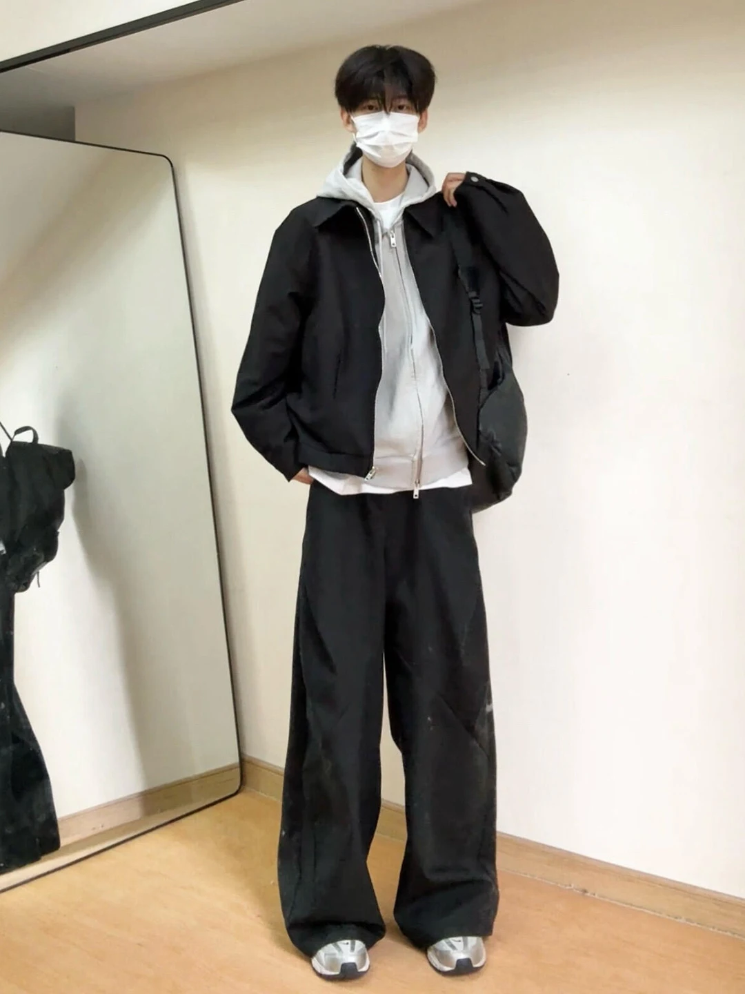 

Мужская хлопковая куртка Cleanfit Bla с воротником, весенне-осенняя, в стиле бейсбольной куртки, молодежная, для активного отдыха