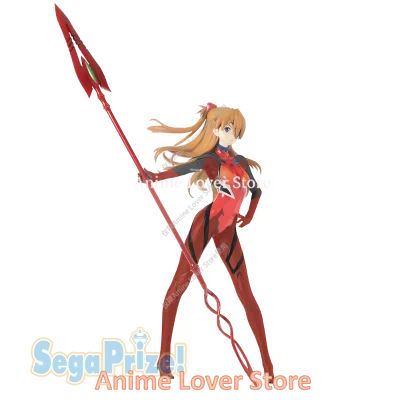 In Stock Original SeGa Super Premium Anime Figure 30cm Evangelion Soryu Asuka Langrey Collectible Model Ornaments