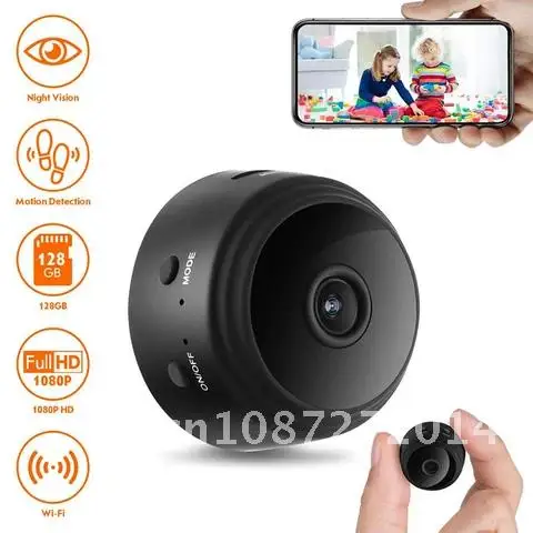 

Mini Magnetic Camera A9 1080P Wifi P2P Night Vision Security Surveillance Camera Wireless Remote APP IP Home DVR Cam