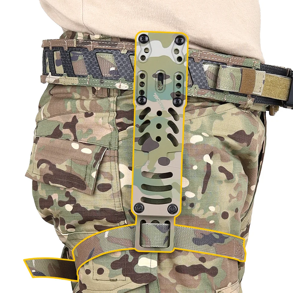 Modularer Drop-Leg-Holster-Adapter Für QLS-Kit – Einstellbare Montageplatte Aus Alu Für Taktische Airsoft-Ausrüstung