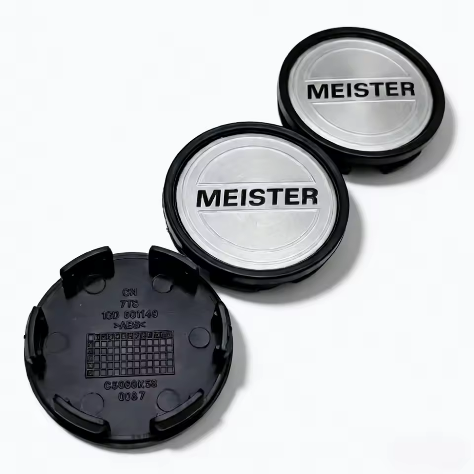 4x 58mm Meister Nabendeckel Radkappen Felgenkappen – Bild 3