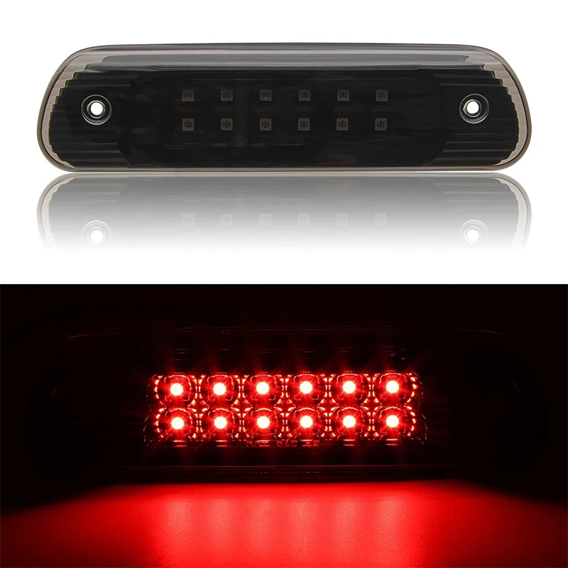 3rd Third Brake Light for Grand Cherokee 99-04, Smoked Black Center High Mount Stop Light for Jeep Grand Cherokee 1999-2004 1PCS