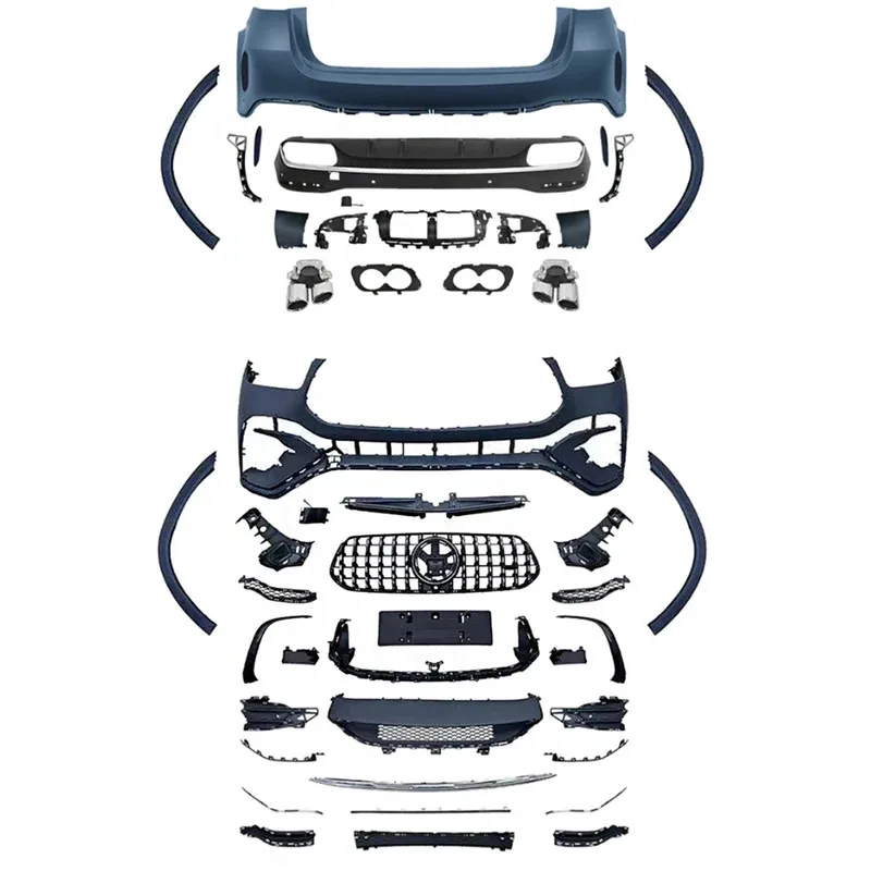 

Brand New Car body kit for GLE350 GLE450 GLE500 W167 2020 2021 2022 2023 year facelift 2024 GLE53 model with bumpers grille