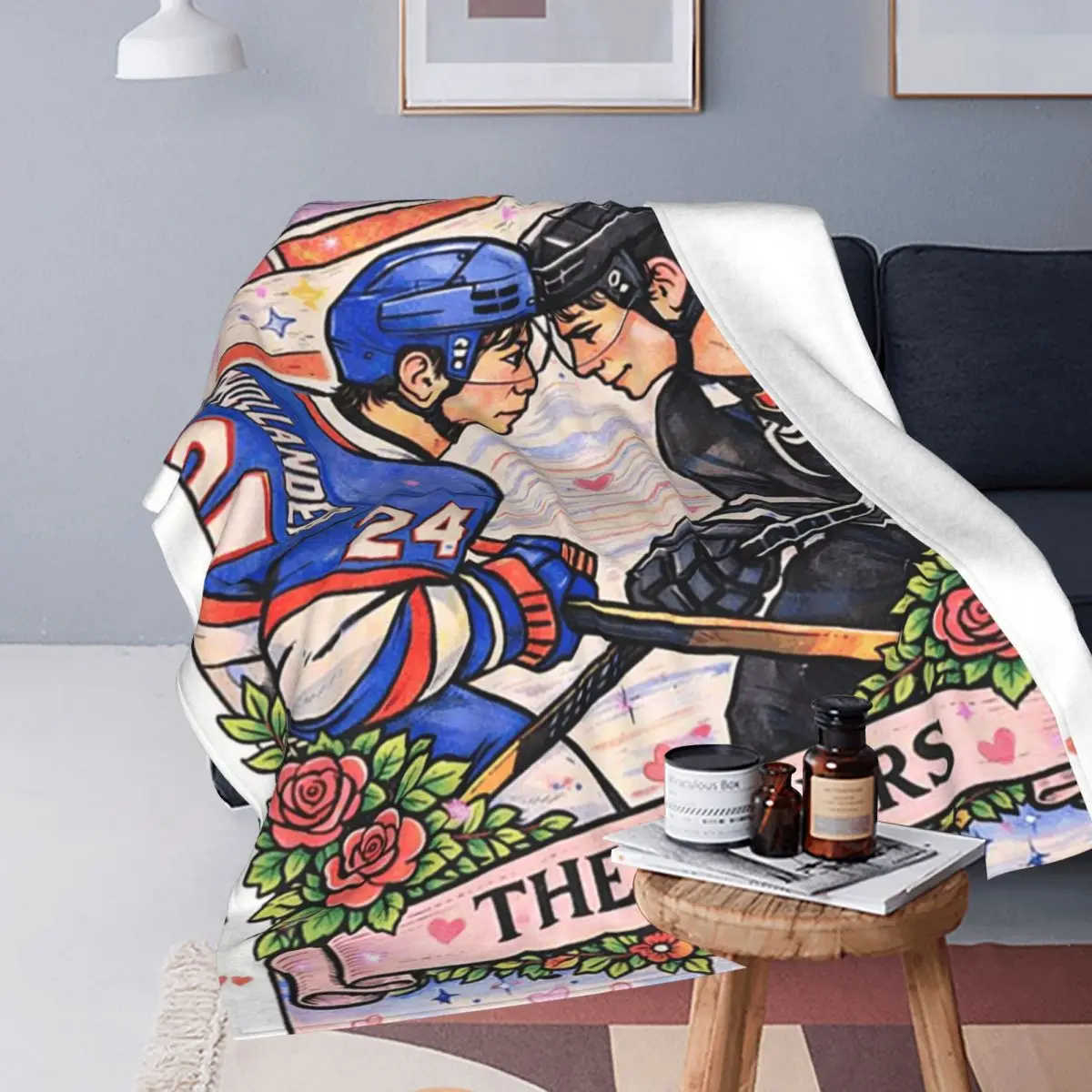 The Lovers (Heated Rivalry Edition) Blankets Soft Warm Flannel Throw Blanket Plush for Bed Travel Home Sofa