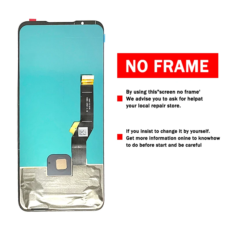 6.8“AMOLED 165Hz For ZTE nubia Red Magic RedMagic 7 7S NX679J LCD Display Screen+Touch Panel Digitizer Replacement