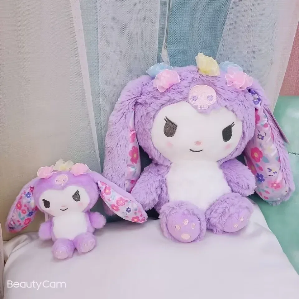 

20 см Sanrio Kawaii Мультфильм Аниме Kuromi Melody Cinnamoroll милый цвет кошка пурин собака плюшевая игрушка детский подарок на Рождество