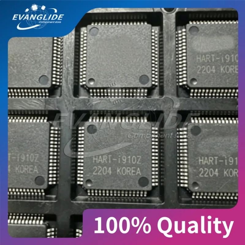 5 PCS/LOT HART-i910z QFP64-pin audio power supply driver chip
