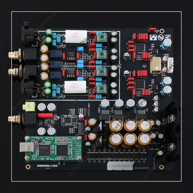 Dual-Core ES9038PRO DAC Board Support DSD & 384K PCM Decoding Optical Coaxial Digital Audio Module