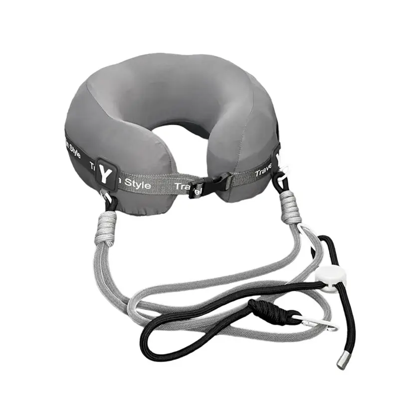 

【FITTING】Light And Stylish Convertible Style Travel Neck Pillow-Super Soft Neck Support For Airplane-Travel Pillow Design