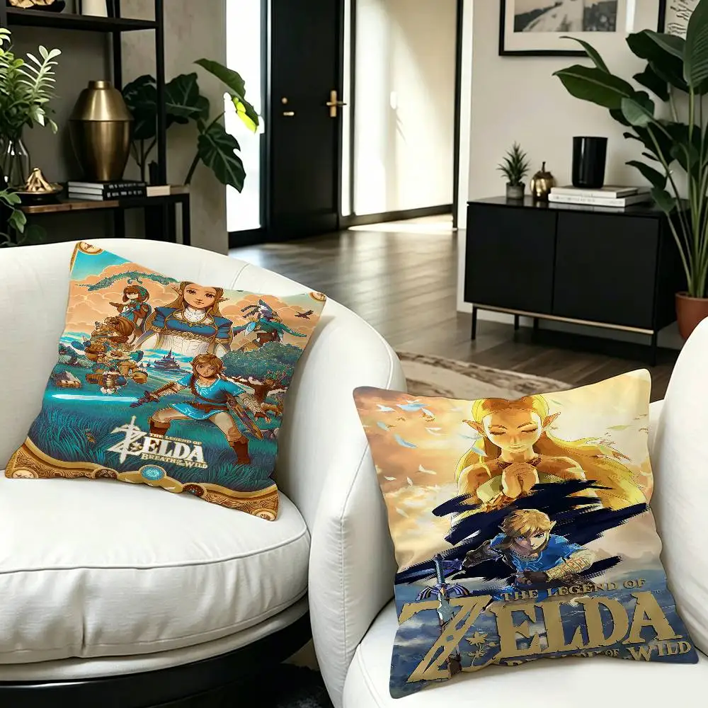Anime L-Legend Video Game Z-Zeldas  Lucky Dragon pillow cover sofa cushion cover home room decoration children gift